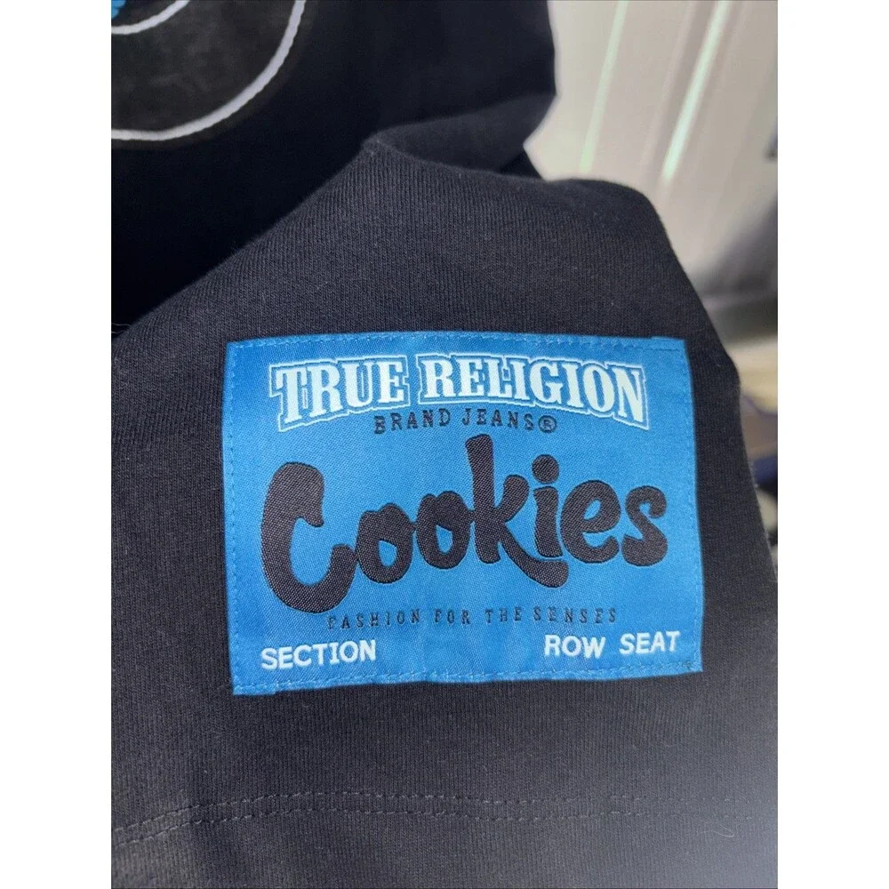 True Religion X Cookies Collab Tee  Large NWT